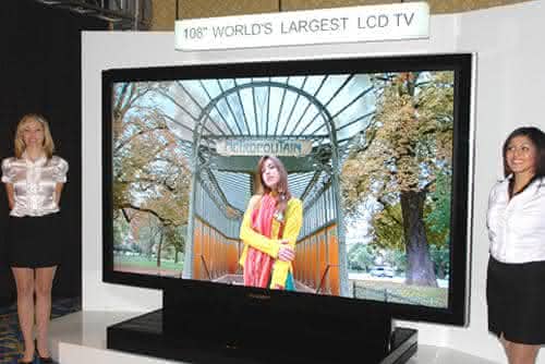 Sharp LB-1085 LCD TV entre os televisores mais caros do mundo