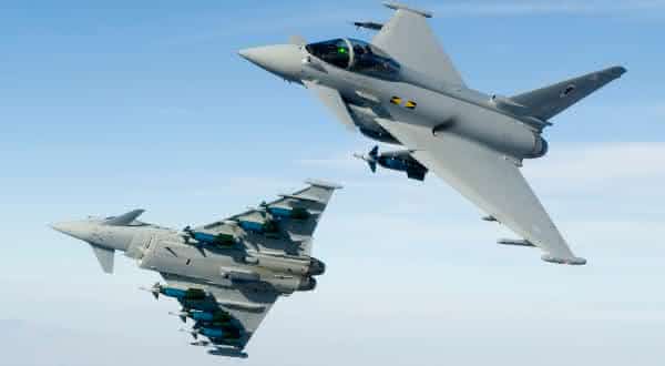 Eurofighter Typhoon  entre os caças mais caros do mundo