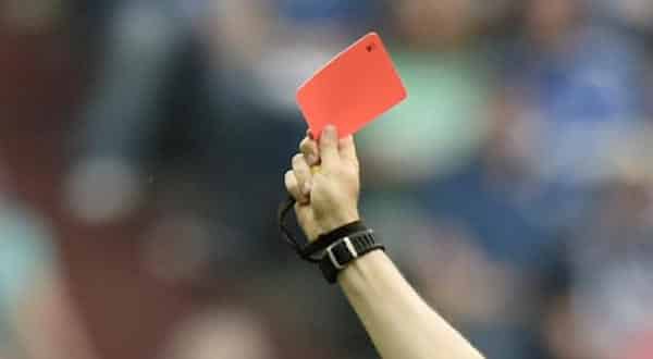 cartao vermelho entre as coisas que voce nao sabia sobre o futebol