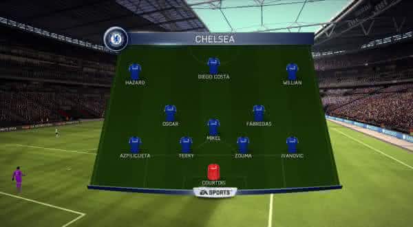 chelsea entre os melhores times do fifa 2015