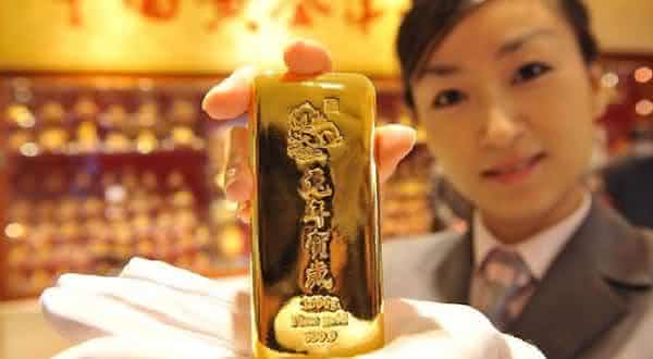 china entre os paises com as maiores reservas de ouro do mundo