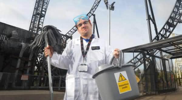 coletor de vomito entre os empregos mais estranhos do mundo