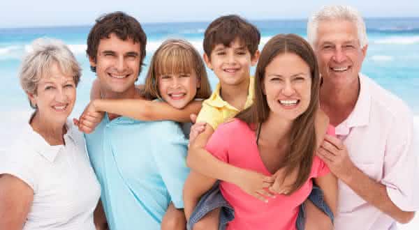 familia entre as coisas mais importantes da vida