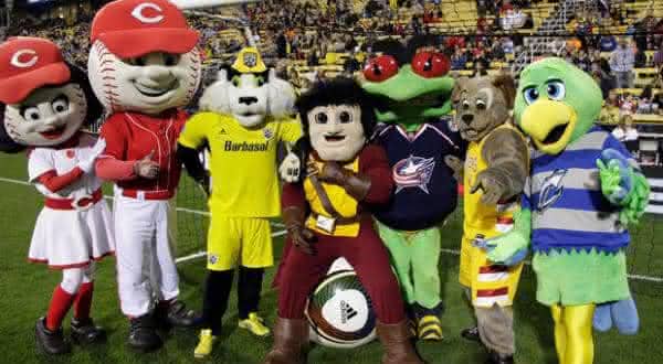 mascostes de esportes entre os empregos mais estranhos do mundo