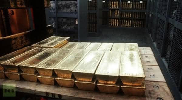 suica entre os paises com as maiores reservas de ouro do mundo